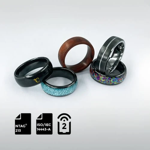 HF NFC Ring NXP NTAG 213 smart contactless wearable