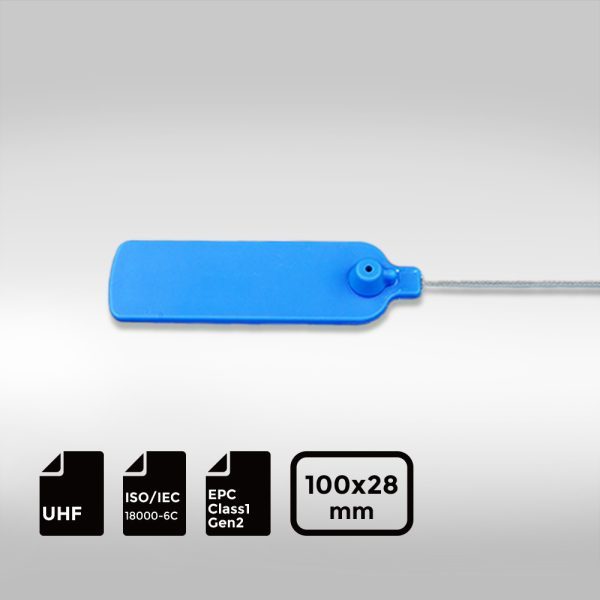 Durable tamper-evident RFID Seal Tag with Alien Higgs 9 chip