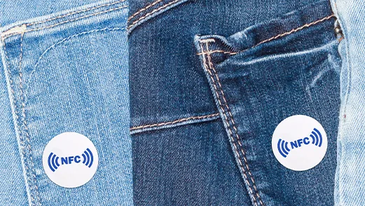 NFC Garment Badge Garment Tags NFC Garment Badge