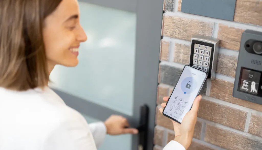 NFC technology used for secure access control authentication