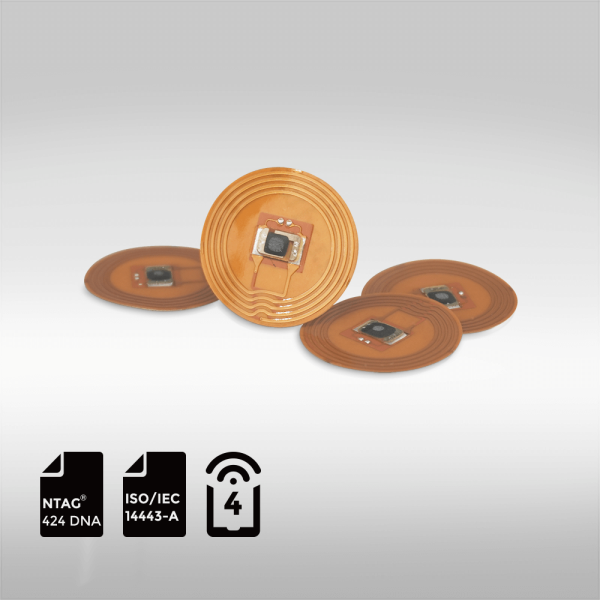 NTAG 424 DNA FPCB Tag – Heat-Resistant, Flexible, Encrypted