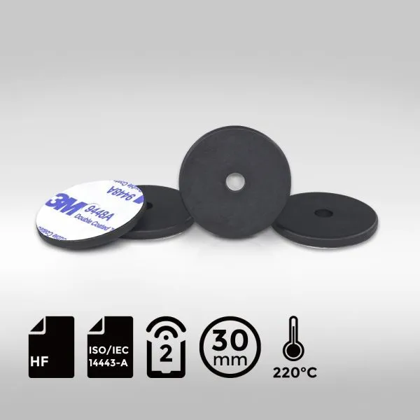 Durable HF RFID PPS Tag with NTAG 213
