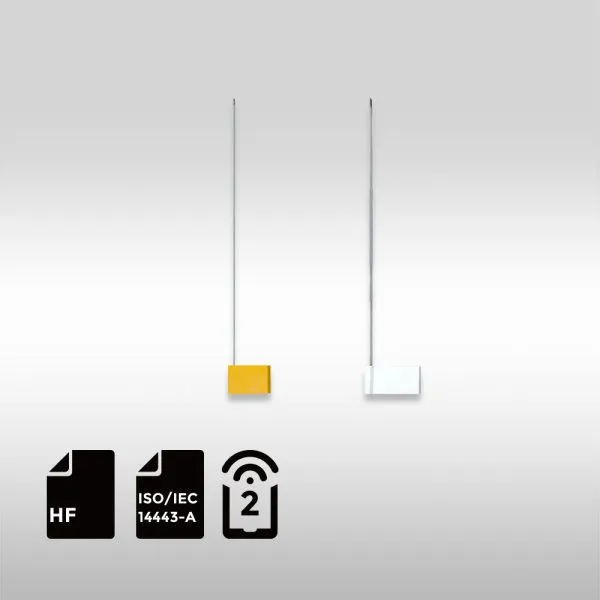 HF RFID Seal Tag NXP NTAG 213 with ABS and steel wire for secure sealing