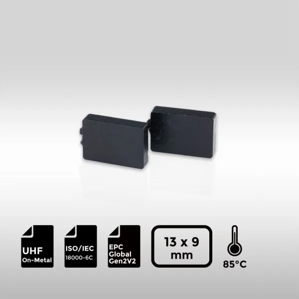 On-Metal RFID Ceramic Tag 139 mm