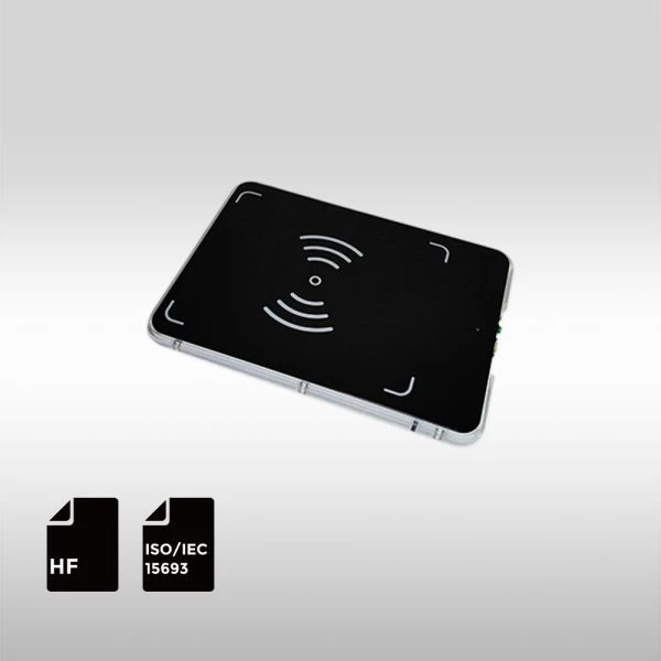 Desktop HF RFID Reader AZ RD212BL for library and retail applications