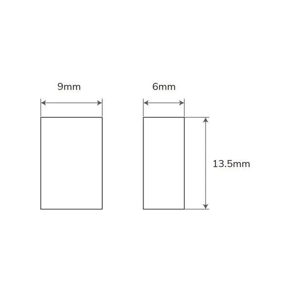 On-Metal RFID Tag compact ceramic dimensions for industrial use